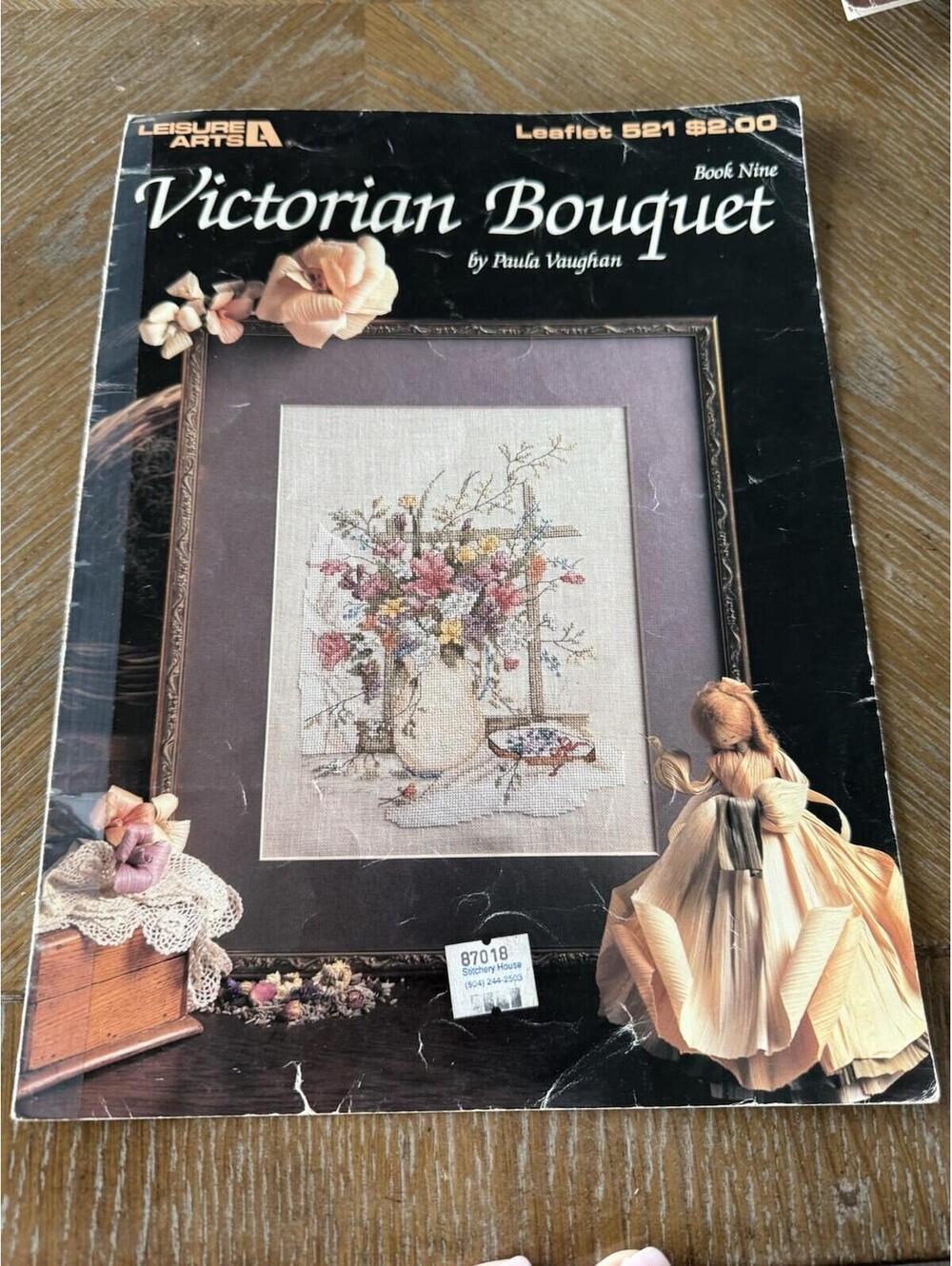 Lot Of 3 Cross Stitch Leaflets See Description